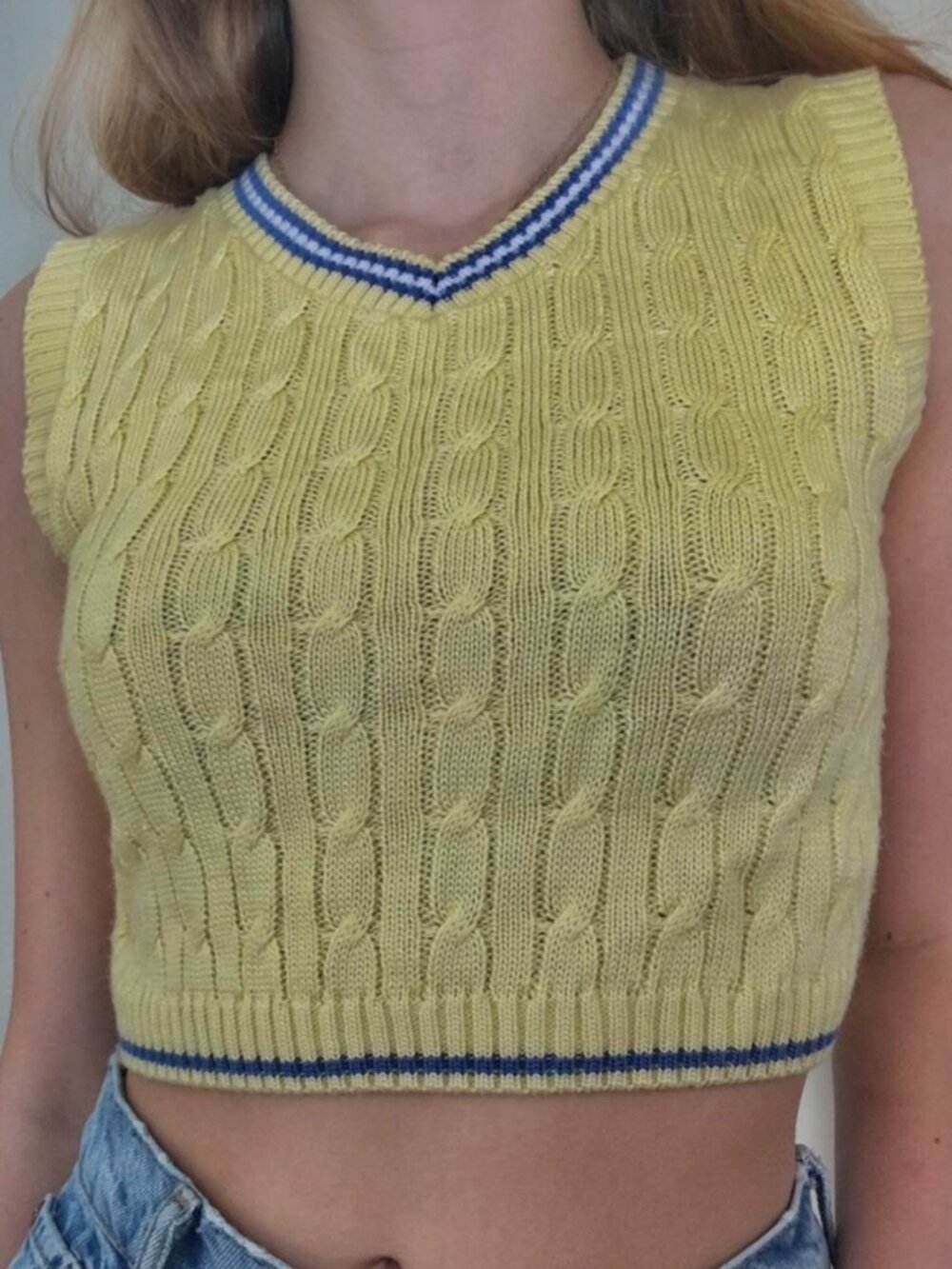 Women's Yellow Jumper
